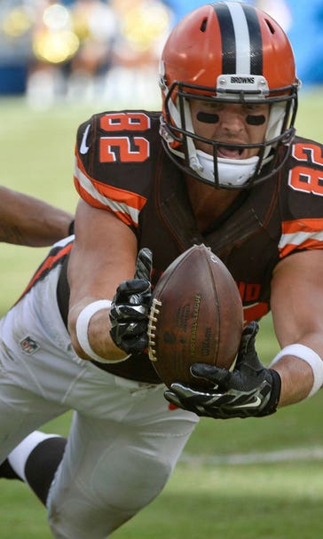 Browns tight end Gary Barnidge emerges as big playmaker